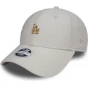 lippikset-kaareva-valkoinen-saadettava-nauha-bronce-9forty-melton-los-angeles-dodgers-mlb-new-era
