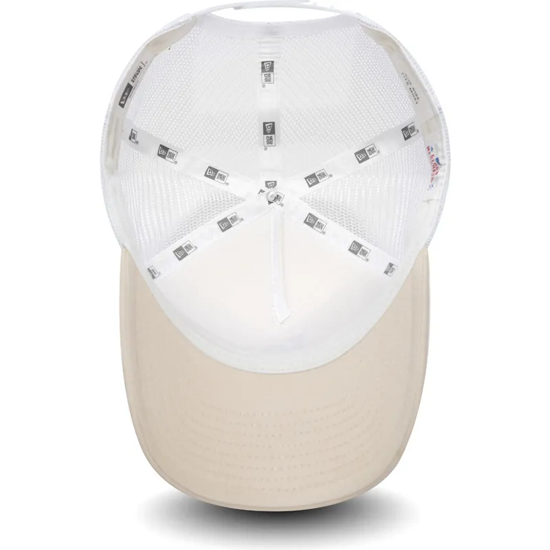 lippikset-kaareva-rekka-vaaleanpunainen-snapback-bronce-9forty-essential-los-angeles-dodgers-mlb-new-era
