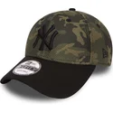 lippikset-kaareva-maastokuvio-saadettava-nauha-9forty-mesh-overlay-new-york-yankees-mlb-new-era