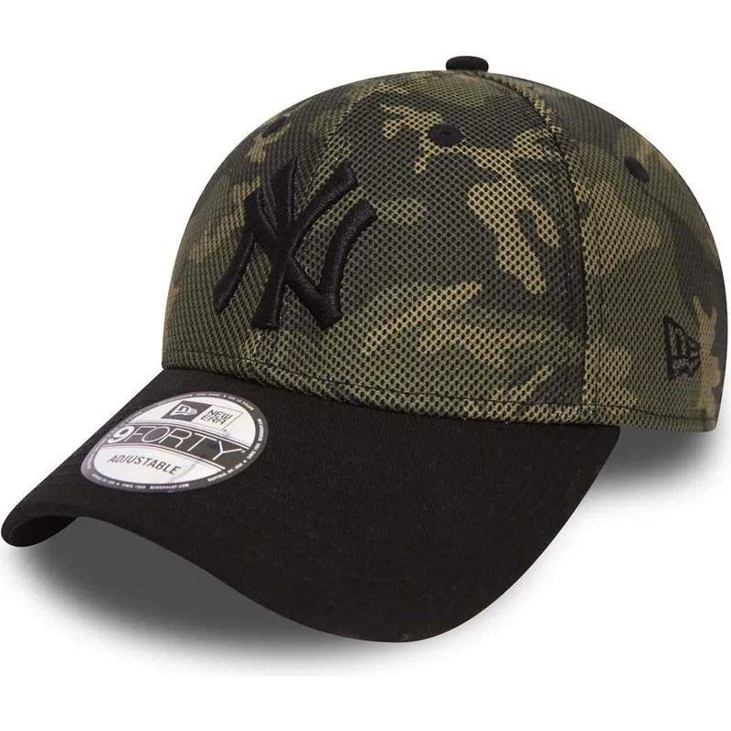 lippikset-kaareva-maastokuvio-saadettava-nauha-9forty-mesh-overlay-new-york-yankees-mlb-new-era