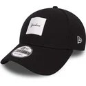 lippikset-kaareva-musta-saadettava-nauha-9forty-satin-patch-new-york-yankees-mlb-new-era