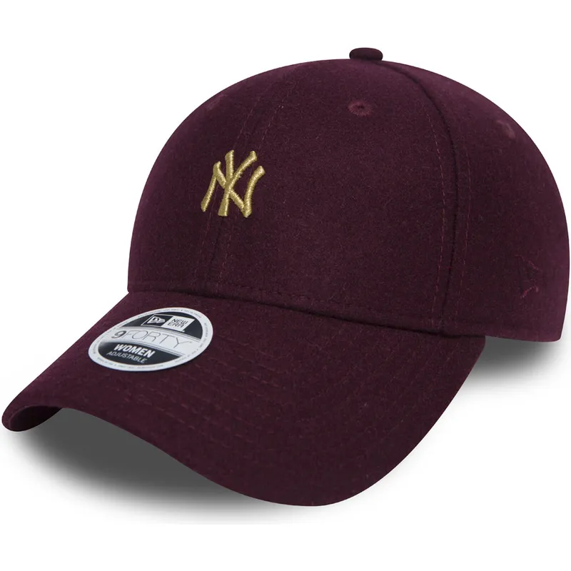 lippikset-kaareva-punainen-saadettava-nauha-oro-9forty-melton-new-york-yankees-mlb-new-era