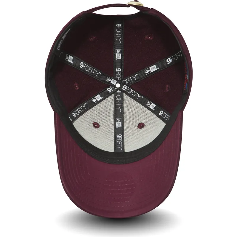 lippikset-kaareva-punainen-saadettava-nauha-oro-9forty-melton-new-york-yankees-mlb-new-era