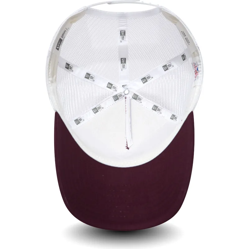 lippikset-kaareva-rekka-punainen-snapback-oro-9forty-essential-new-york-yankees-mlb-new-era