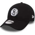 lippikset-kaareva-musta-saadettava-nauha-9forty-felt-infill-brooklyn-nets-nba-new-era