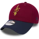 lippikset-kaareva-punainen-saadettava-nauha-9forty-mesh-cleveland-cavaliers-nba-new-era