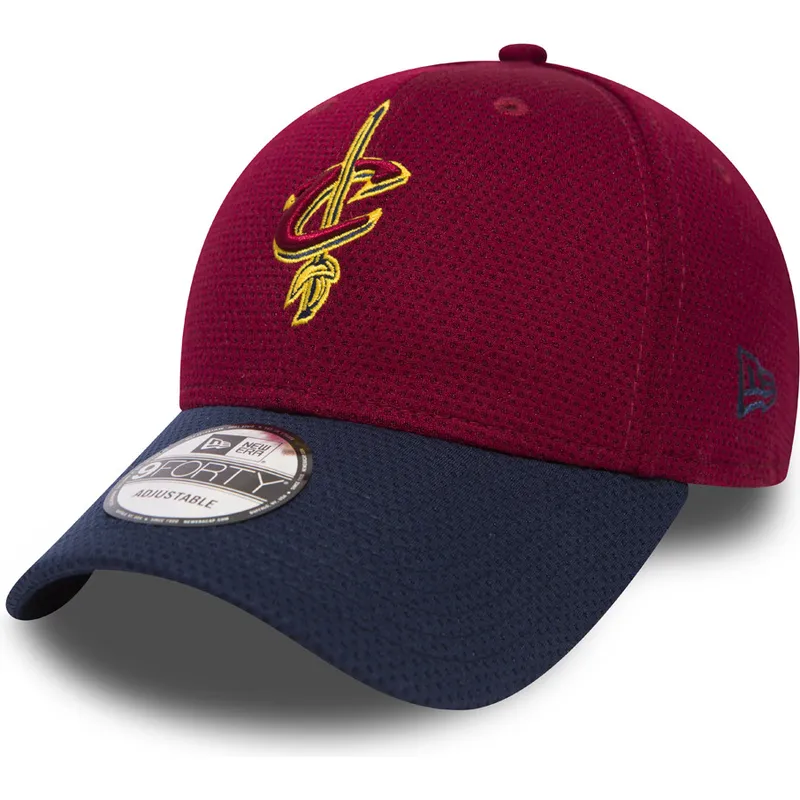 lippikset-kaareva-punainen-saadettava-nauha-9forty-mesh-cleveland-cavaliers-nba-new-era