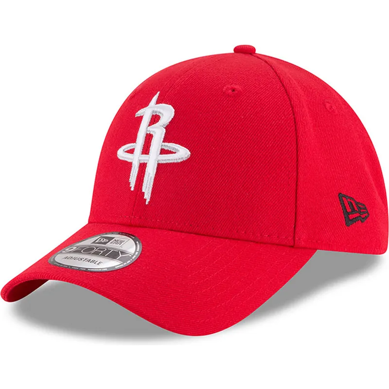 lippikset-kaareva-punainen-saadettava-nauha-9forty-the-league-houston-rockets-nba-new-era