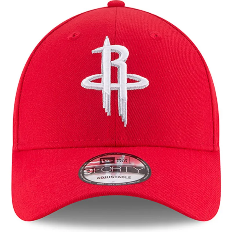 lippikset-kaareva-punainen-saadettava-nauha-9forty-the-league-houston-rockets-nba-new-era