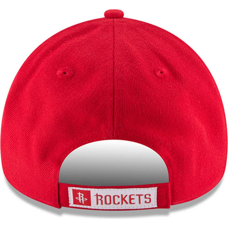 lippikset-kaareva-punainen-saadettava-nauha-9forty-the-league-houston-rockets-nba-new-era