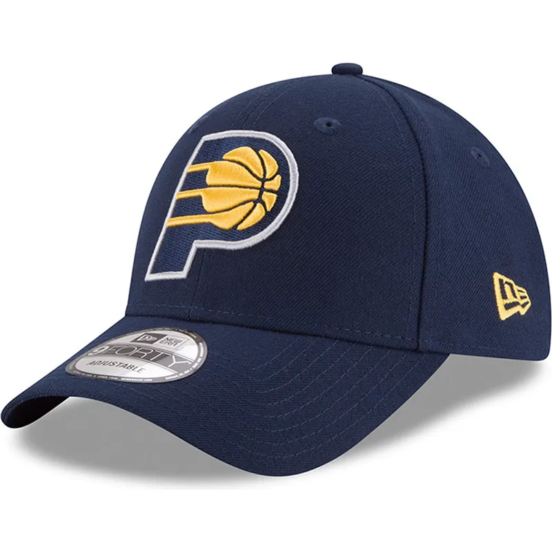 lippikset-kaareva-sininen-saadettava-nauha-9forty-the-league-indiana-pacers-nba-new-era