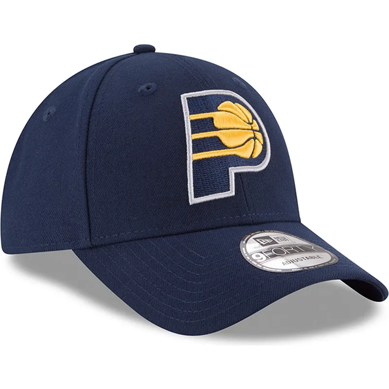 lippikset-kaareva-sininen-saadettava-nauha-9forty-the-league-indiana-pacers-nba-new-era
