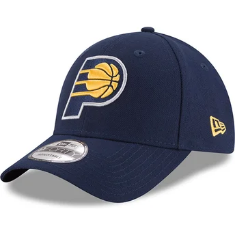 lippikset-kaareva-laivastonsininen-saadettava-nauha-9forty-the-league-indiana-pacers-nba-new-era