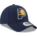 lippikset-kaareva-laivastonsininen-saadettava-nauha-9forty-the-league-indiana-pacers-nba-new-era