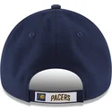 lippikset-kaareva-laivastonsininen-saadettava-nauha-9forty-the-league-indiana-pacers-nba-new-era