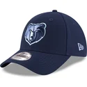 lippikset-kaareva-sininen-saadettava-nauha-bordado-9forty-the-league-memphis-grizzlies-nba-new-era