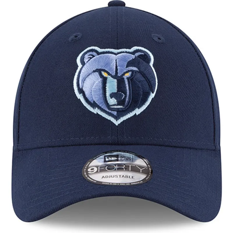 lippikset-kaareva-sininen-saadettava-nauha-bordado-9forty-the-league-memphis-grizzlies-nba-new-era
