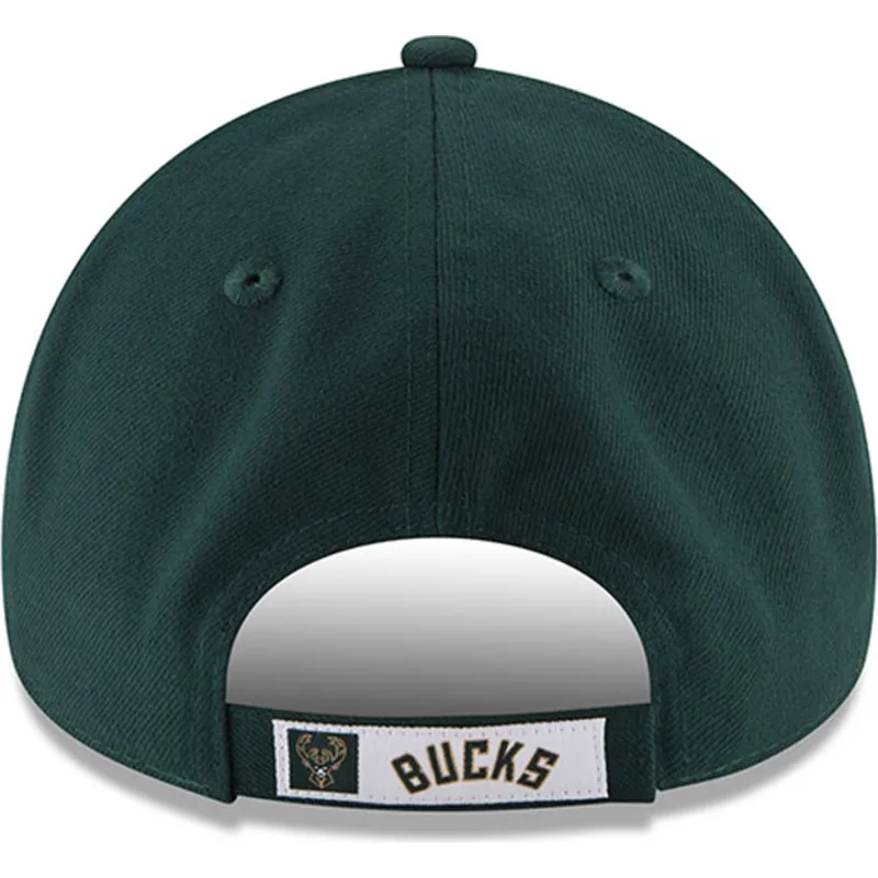 cap-kaareva-green-adjustable-strap-9forty-the-league-milwaukee-bucks-nba-new-era