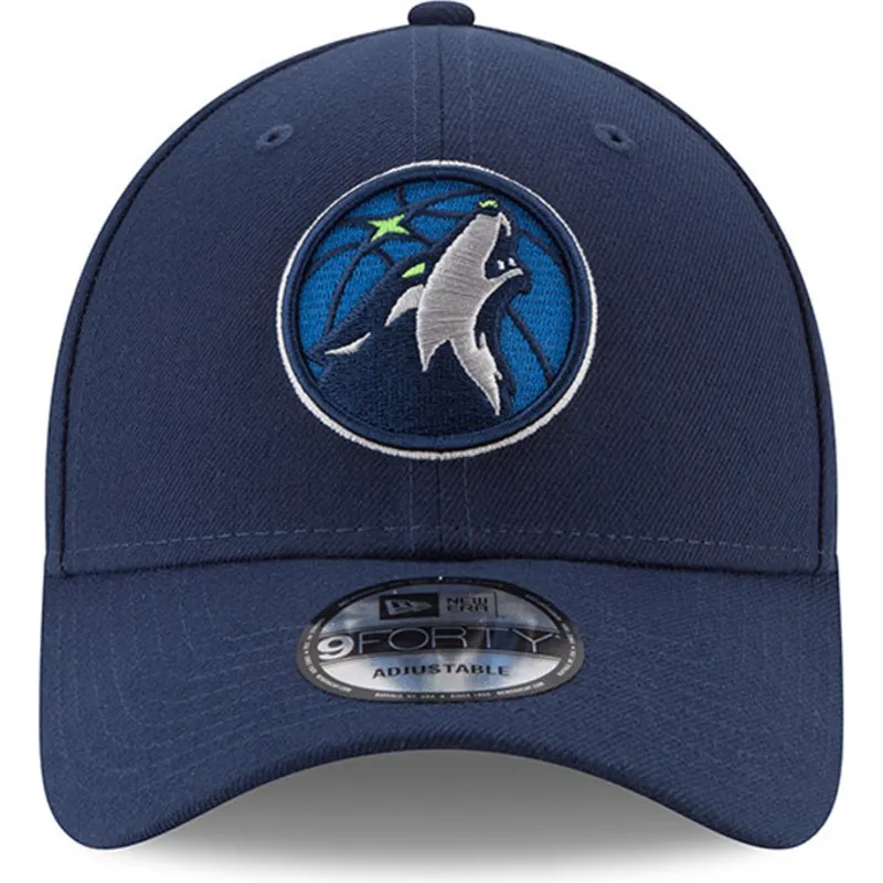 cap-kaareva-navy-blue-adjustable-strap-9forty-the-league-minnesota-timberwolves-nba-new-era cap-kaareva-navy-blue-adjustable-strap-9forty-the-league-minnesota-timberwolves-nba-new-era