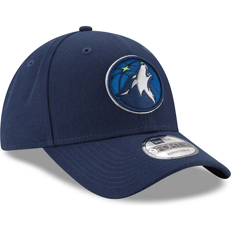 cap-kaareva-navy-blue-adjustable-strap-9forty-the-league-minnesota-timberwolves-nba-new-era cap-kaareva-navy-blue-adjustable-strap-9forty-the-league-minnesota-timberwolves-nba-new-era
