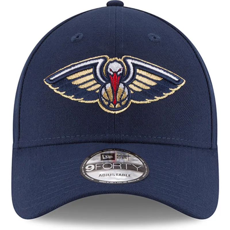 cap-kaareva-navy-blue-adjustable-strap-9forty-the-league-new-orleans-pelicans-nba-new-era