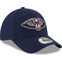 cap-kaareva-navy-blue-adjustable-strap-9forty-the-league-new-orleans-pelicans-nba-new-era