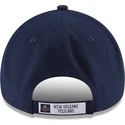 cap-kaareva-navy-blue-adjustable-strap-9forty-the-league-new-orleans-pelicans-nba-new-era