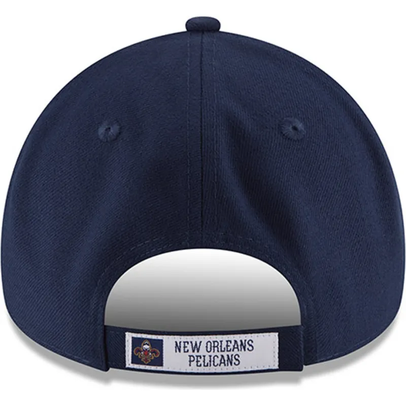 lippikset-kaareva-laivastonsininen-saadettava-nauha-9forty-the-league-new-orleans-pelicans-nba-new-era