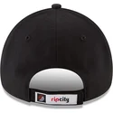cap-kaareva-black-adjustable-strap-9forty-the-league-portland-trail-blazers-nba-new-era