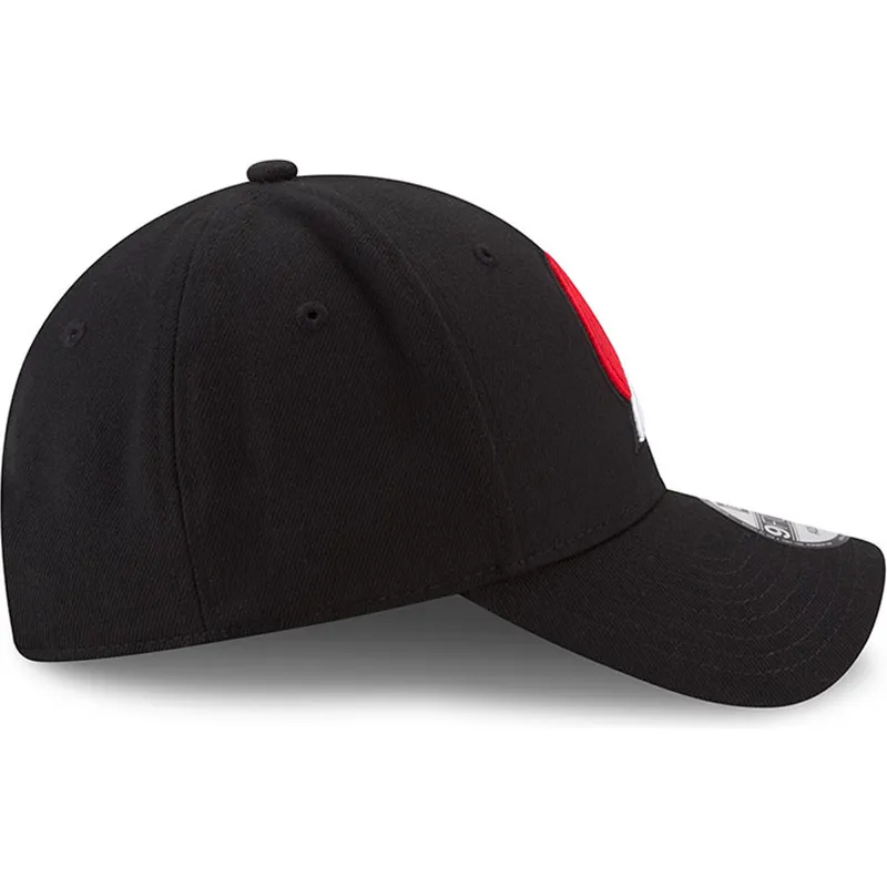 lippikset-kaareva-musta-saadettava-nauha-9forty-the-league-portland-trail-blazers-nba-new-era