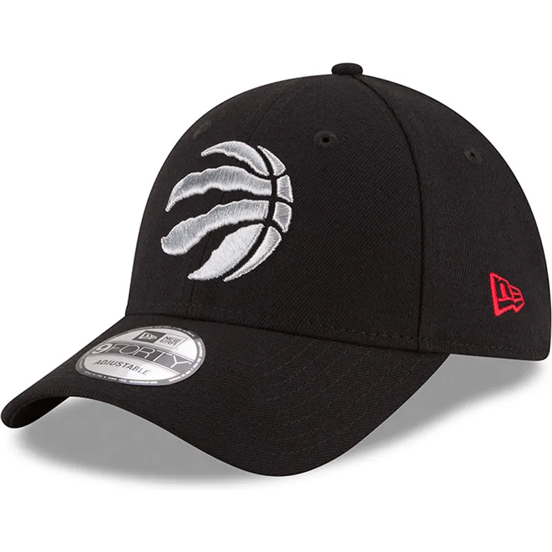 lippikset-kaareva-musta-saadettava-nauha-9forty-the-league-toronto-raptors-nba-new-era