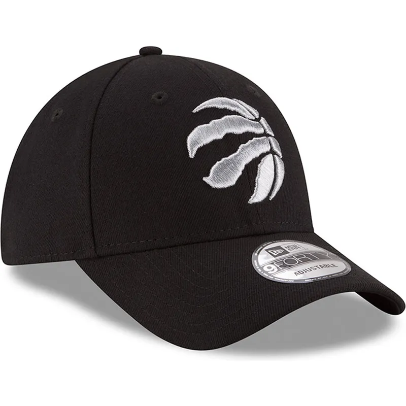 lippikset-kaareva-musta-saadettava-nauha-9forty-the-league-toronto-raptors-nba-new-era