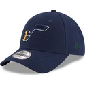 lippikset-kaareva-laivastonsininen-saadettava-nauha-9forty-the-league-utah-jazz-nba-new-era