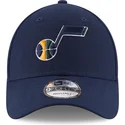 lippikset-kaareva-laivastonsininen-saadettava-nauha-9forty-the-league-utah-jazz-nba-new-era