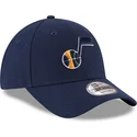 lippikset-kaareva-laivastonsininen-saadettava-nauha-9forty-the-league-utah-jazz-nba-new-era