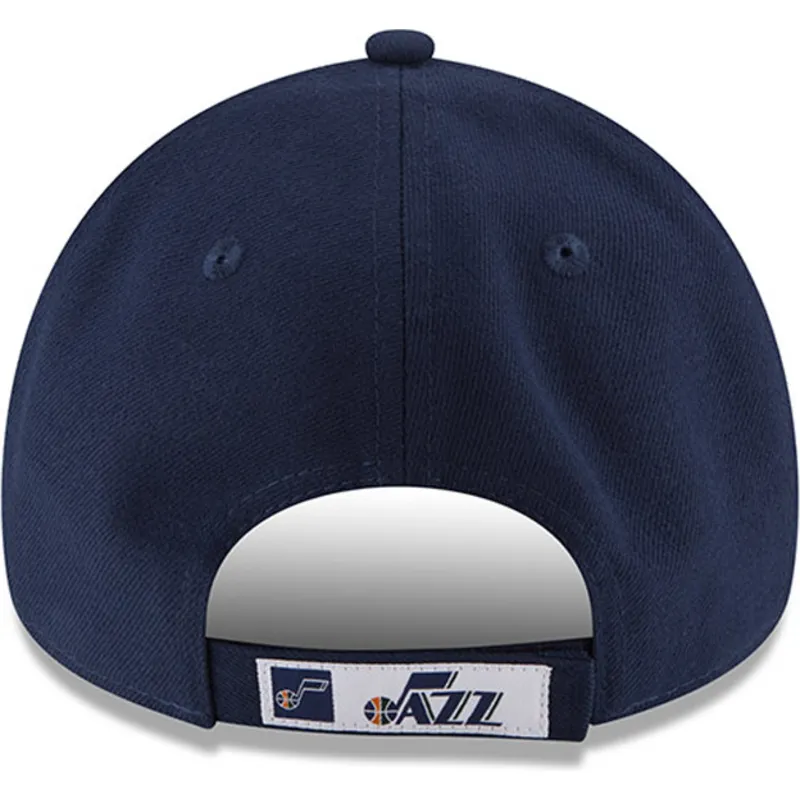lippikset-kaareva-laivastonsininen-saadettava-nauha-9forty-the-league-utah-jazz-nba-new-era