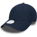 lippikset-kaareva-sininen-saadettava-nauha-efecto-vaquero-9forty-denim-new-era
