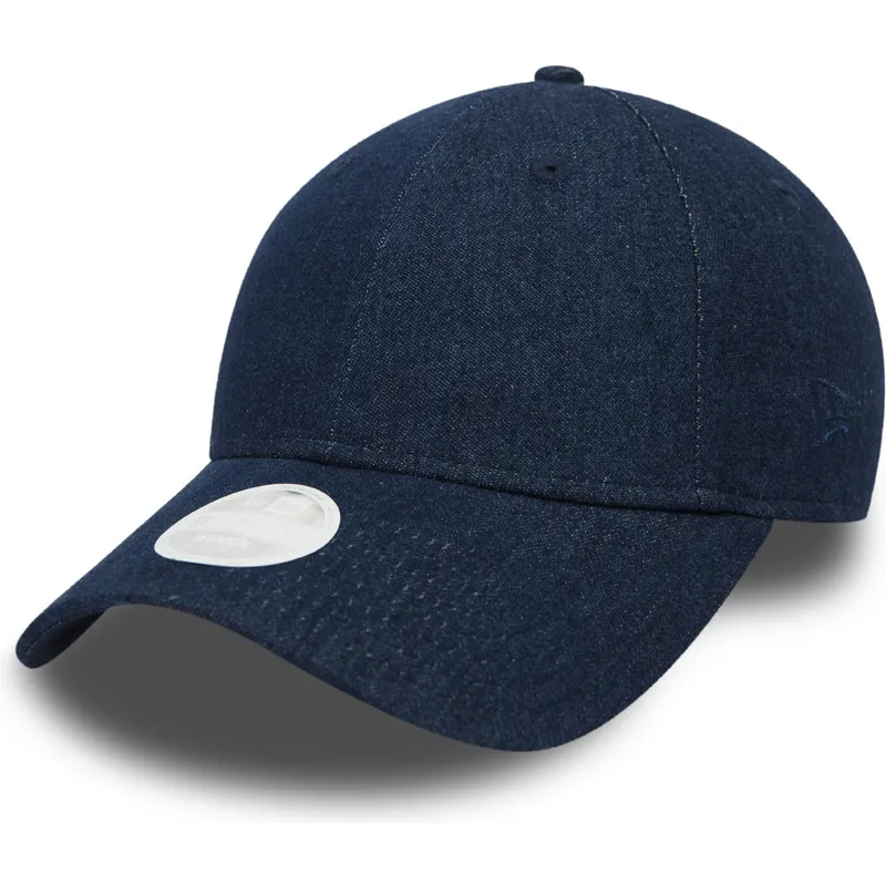 lippikset-kaareva-sininen-saadettava-nauha-efecto-vaquero-9forty-denim-new-era