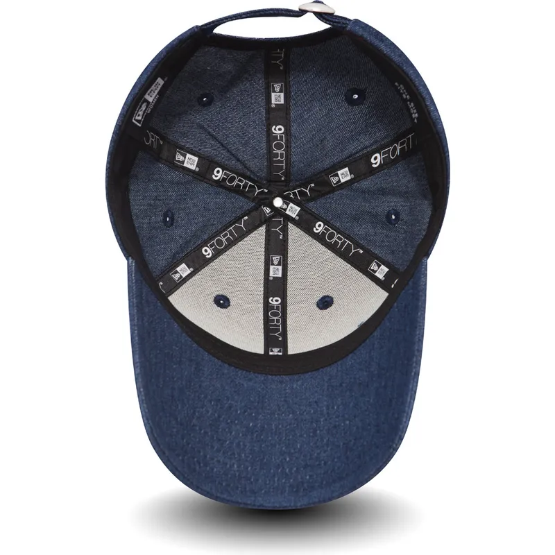 lippikset-kaareva-sininen-saadettava-nauha-efecto-vaquero-9forty-denim-new-era