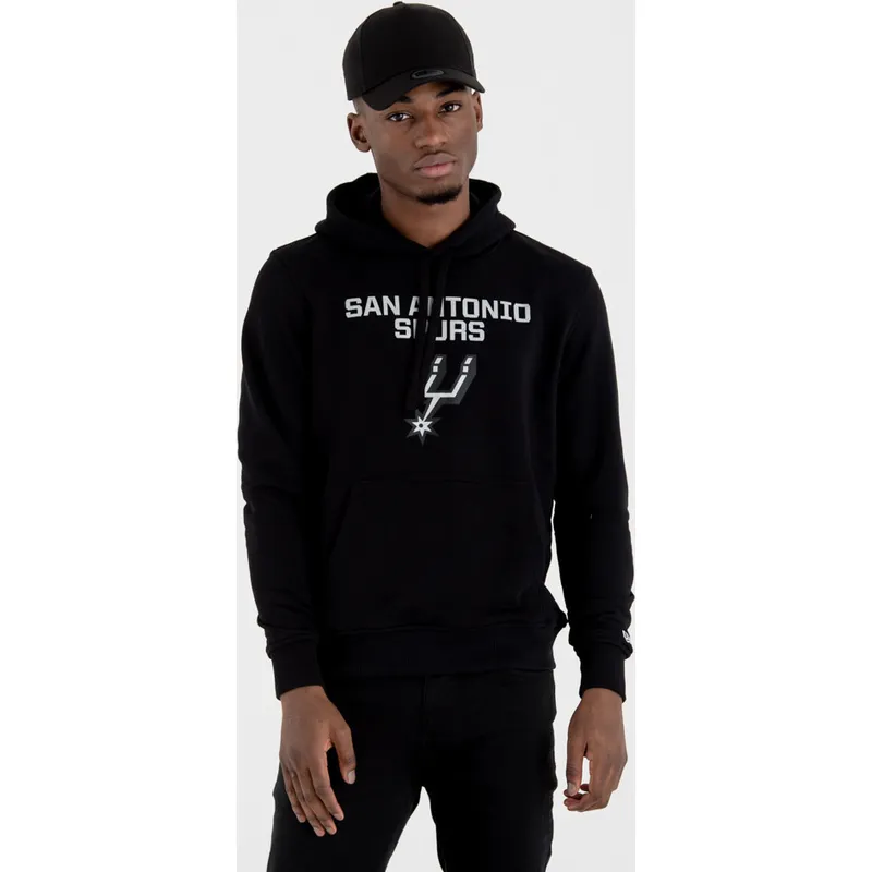 hupparit-hupullinen-musta-pullover-hoody-san-antonio-spurs-nba-new-era