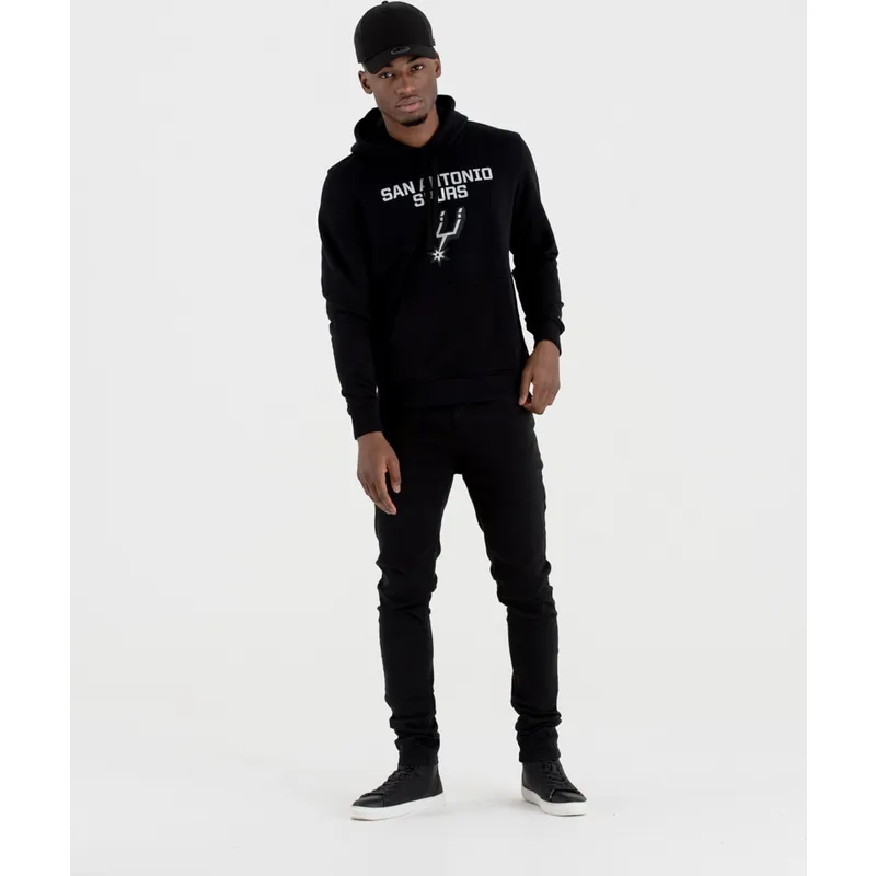 hupparit-hupullinen-musta-pullover-hoody-san-antonio-spurs-nba-new-era