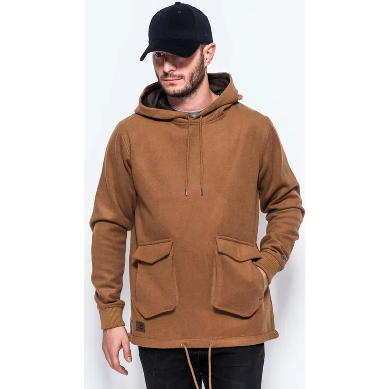 hupparit-hupullinen-ruskea-pullover-hoody-premium-classics-new-era hupparit-hupullinen-ruskea-pullover-hoody-premium-classics-new-era