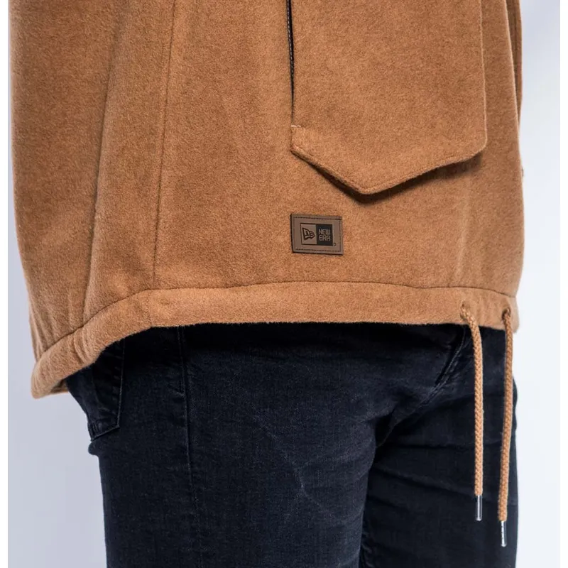 hupparit-hupullinen-ruskea-pullover-hoody-premium-classics-new-era hupparit-hupullinen-ruskea-pullover-hoody-premium-classics-new-era