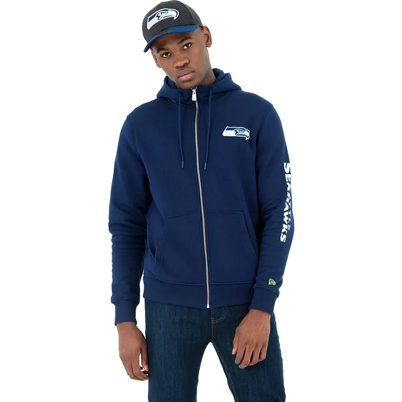hupparit-hupullinen-sininen-full-zipped-hoody-seattle-seahawks-nfl-new-era