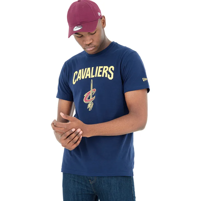 t-paidat-lyhythihainen-sininen-cleveland-cavaliers-nba-new-era