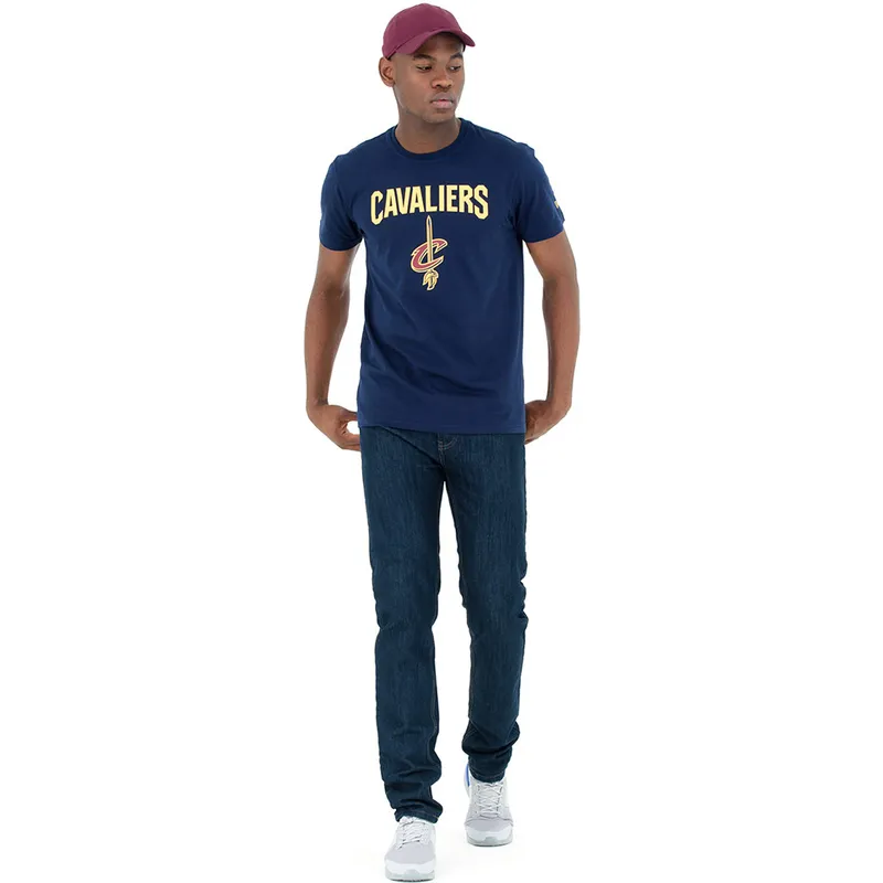 t-paidat-lyhythihainen-sininen-cleveland-cavaliers-nba-new-era