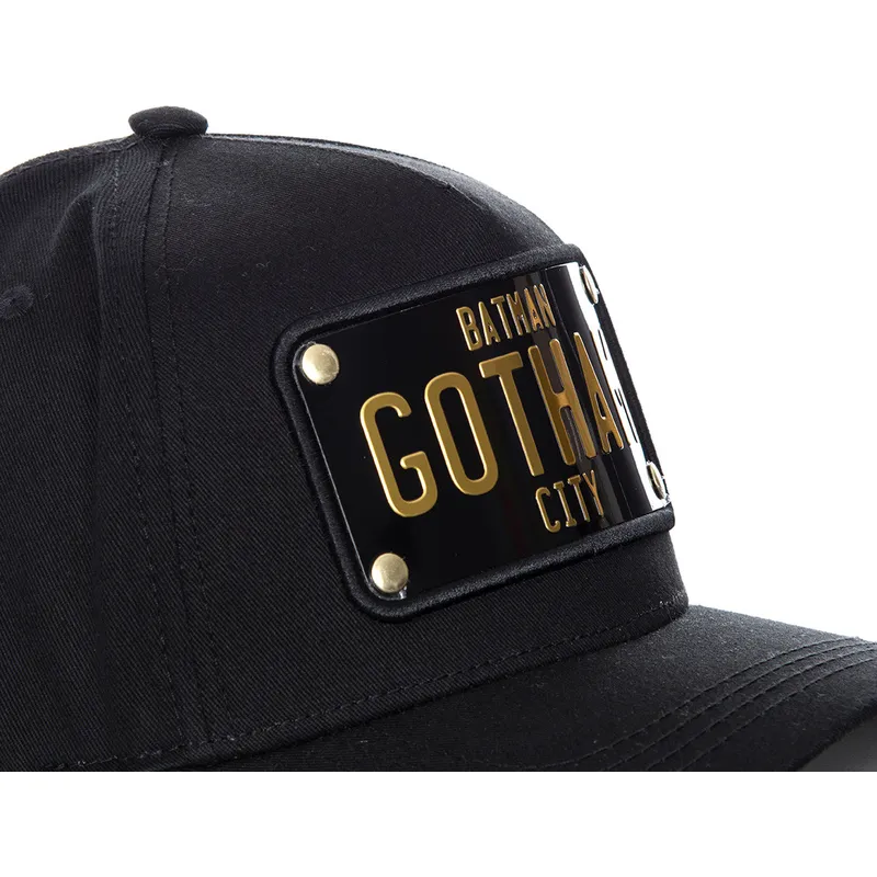 lippikset-kaareva-musta-snapback-placa-gotham-city-batp4-batman-dc-comics-capslab