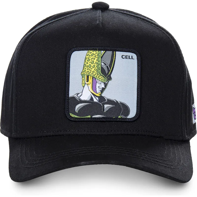 lippikset-kaareva-musta-snapback-celc-cell-dragon-ball-capslab