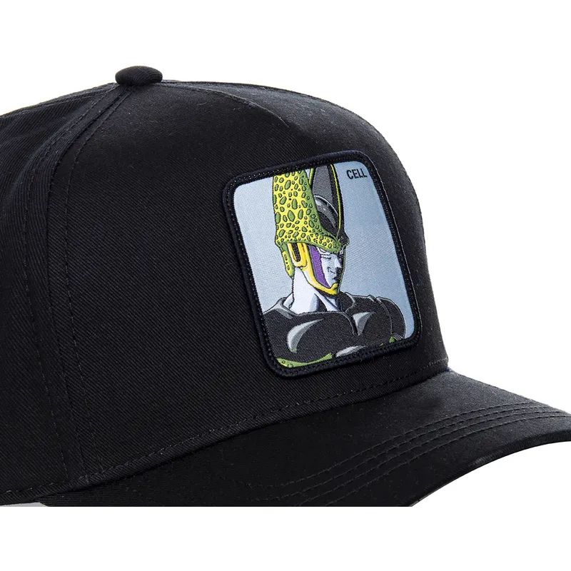 lippikset-kaareva-musta-snapback-celc-cell-dragon-ball-capslab
