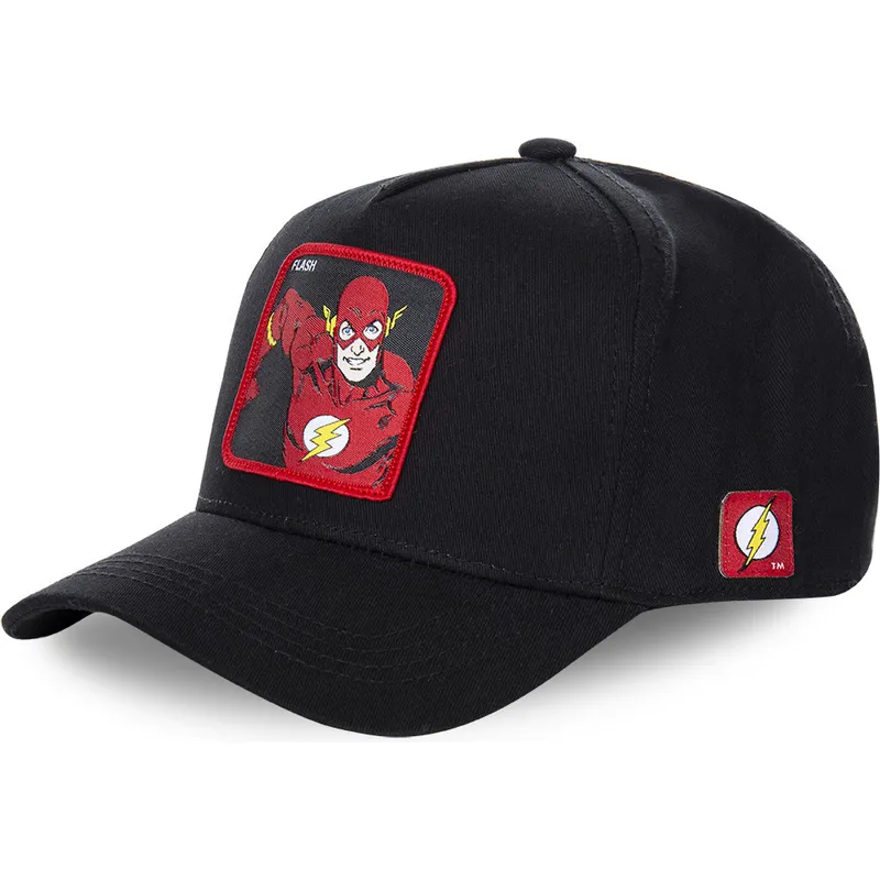 lippikset-kaareva-musta-snapback-clasico-fla2-flash-dc-comics-capslab